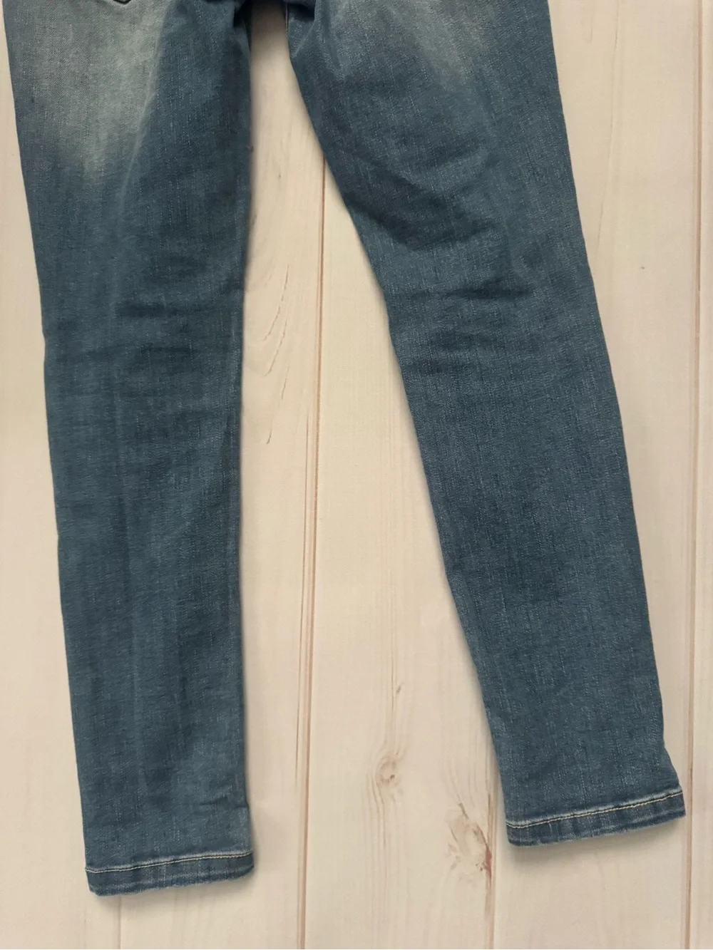 Hippie Girl Distressed High Rise Skinny Jeans